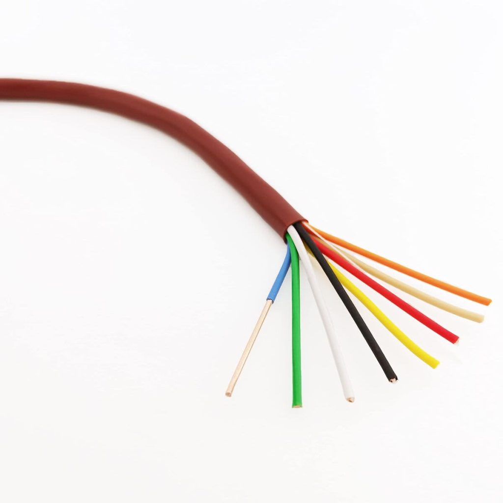 JP20-8 - THERMOSTAT WIRE ROLL (20 AWG, 8 WIRE, 125')
