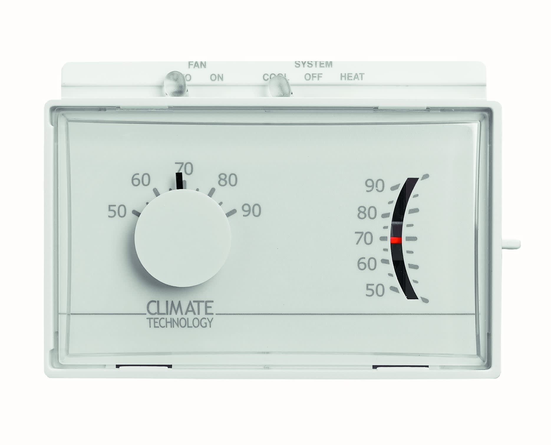 43004A - MECHANICAL THERMOSTAT (HORIZONTAL)
