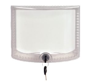 BTG-UN - LOCKING THERMOSTAT COVER (CLEAR, PLASTIC)