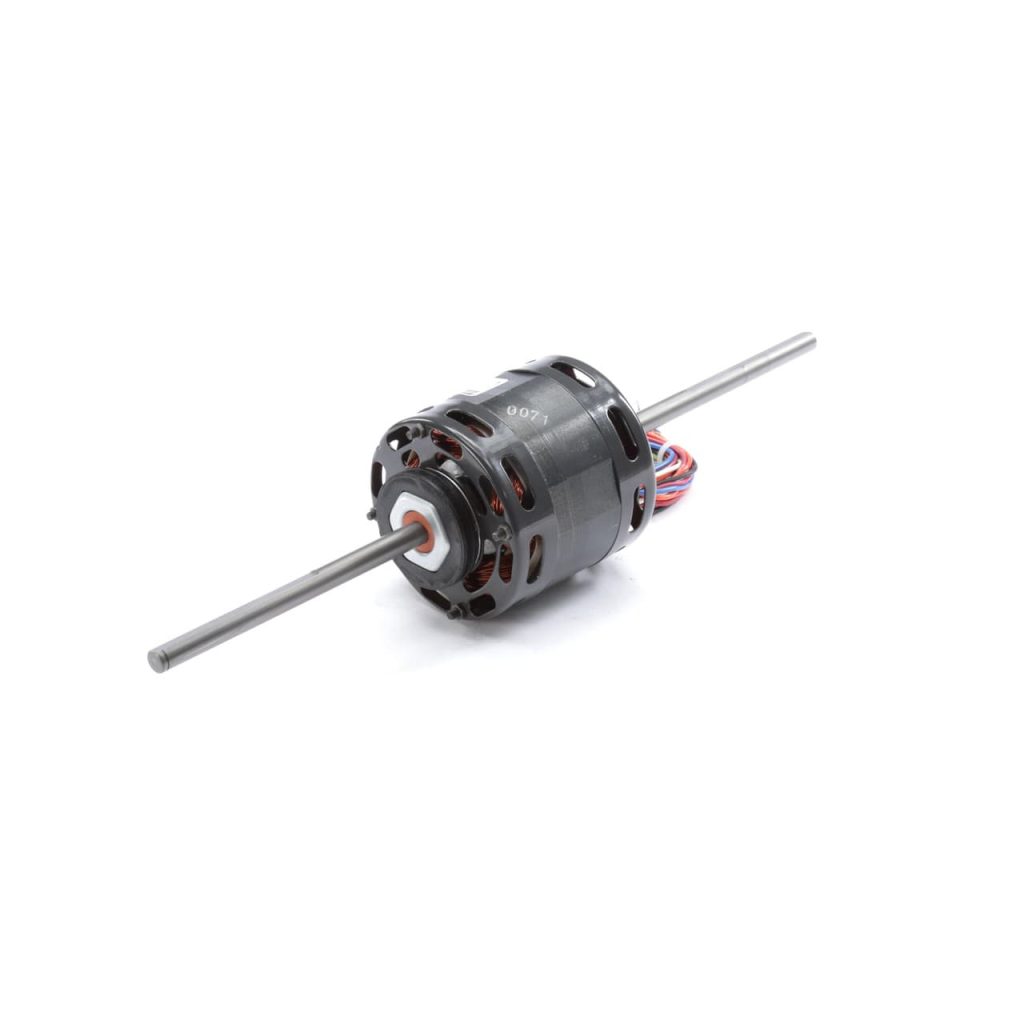 D338 - DOUBLE SHAFT BLOWER MOTOR (1/6 HP, 1550 RPM, 4-SPD, 115V)