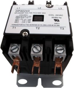 3P40A24V - CONTACTOR (3 POLE, 40 RLA, 24V COIL)