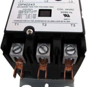 3P40A24V - CONTACTOR (3 POLE, 40 RLA, 24V COIL)