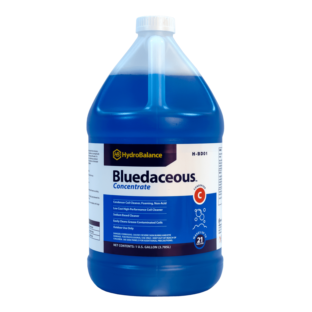 H-BD01 - BLUE COIL CLEANER (CONCENTRATE, 1 GAL, CONDENSER, BASE)