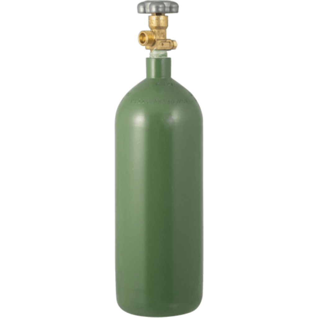 OXYGEN-REFILL - GAS CONTENTS (20 CU.FT.) - CHECK CONTENTS BEFORE YOU LEAVE - REVISE EL CONTENIDO ANTES DE MARCHARSE