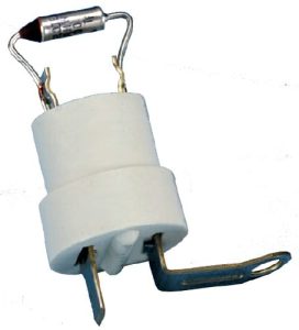 STC6333 - CERAMIC TEMPERATURE FUSE LINK (L333°, ELBOW)