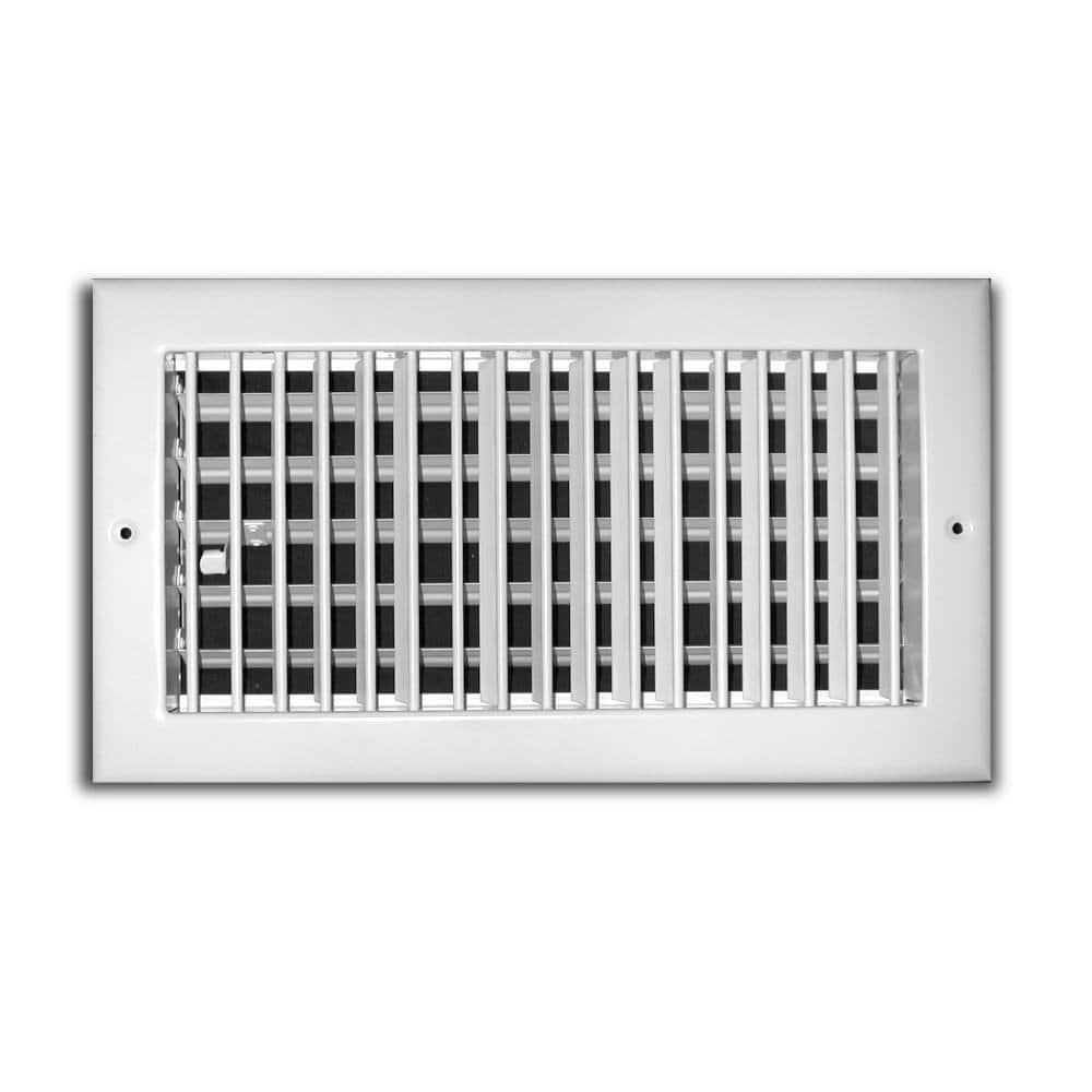 SR0804-1W - SUPPLY REGISTER (8 x 4, 1-WAY, ADJUSTABLE)