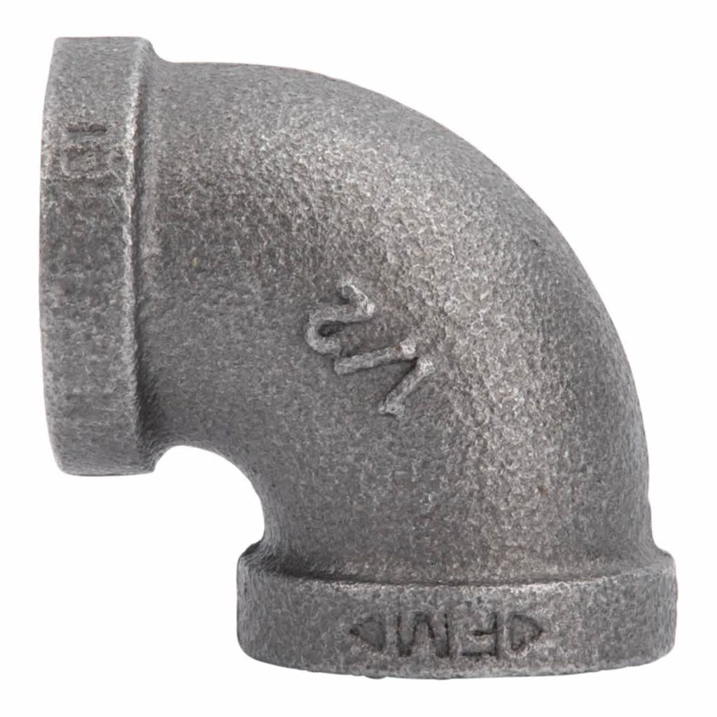 1/2BP90 - BLACK STEEL GAS PIPE (1/2" ELBOW)
