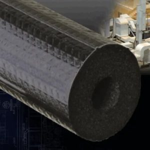 CIT3434 - COATED LINE INSULATION (3/4 ID x 3/4 WALL x 6 T, VELCRO UV JACKET)