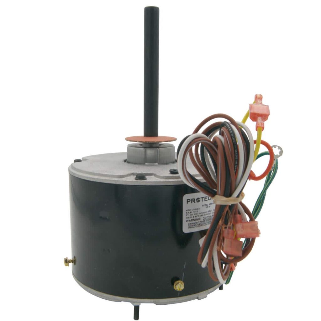 W51-16CJA1-02 - CONDENSER MOTOR (1/6 HP, 1075 RPM, 10MFD)