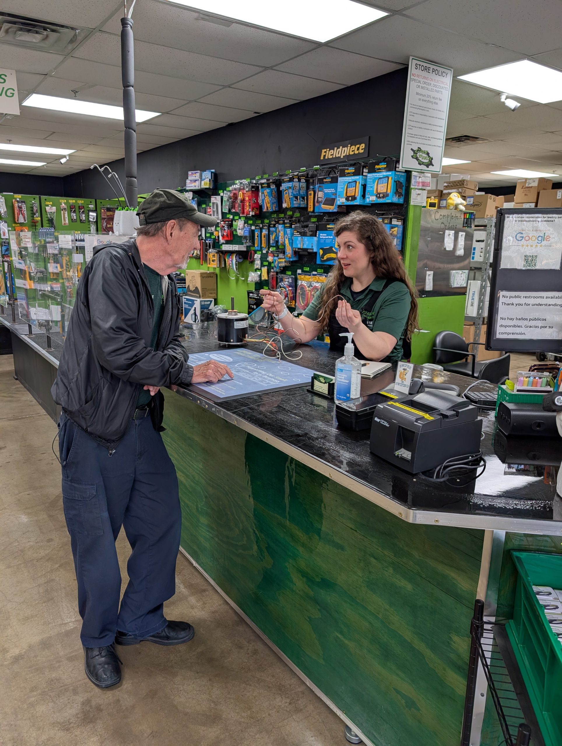 Explaining Motor Wiring Over Counter 1