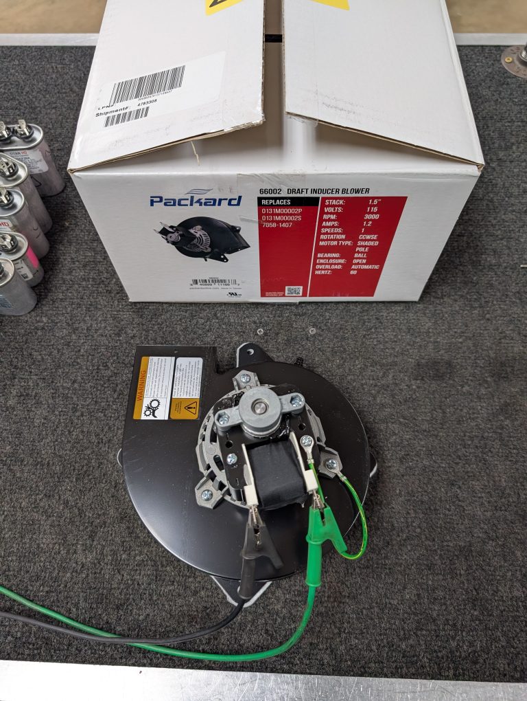 Testing Furnace Inducer Motor Assembly