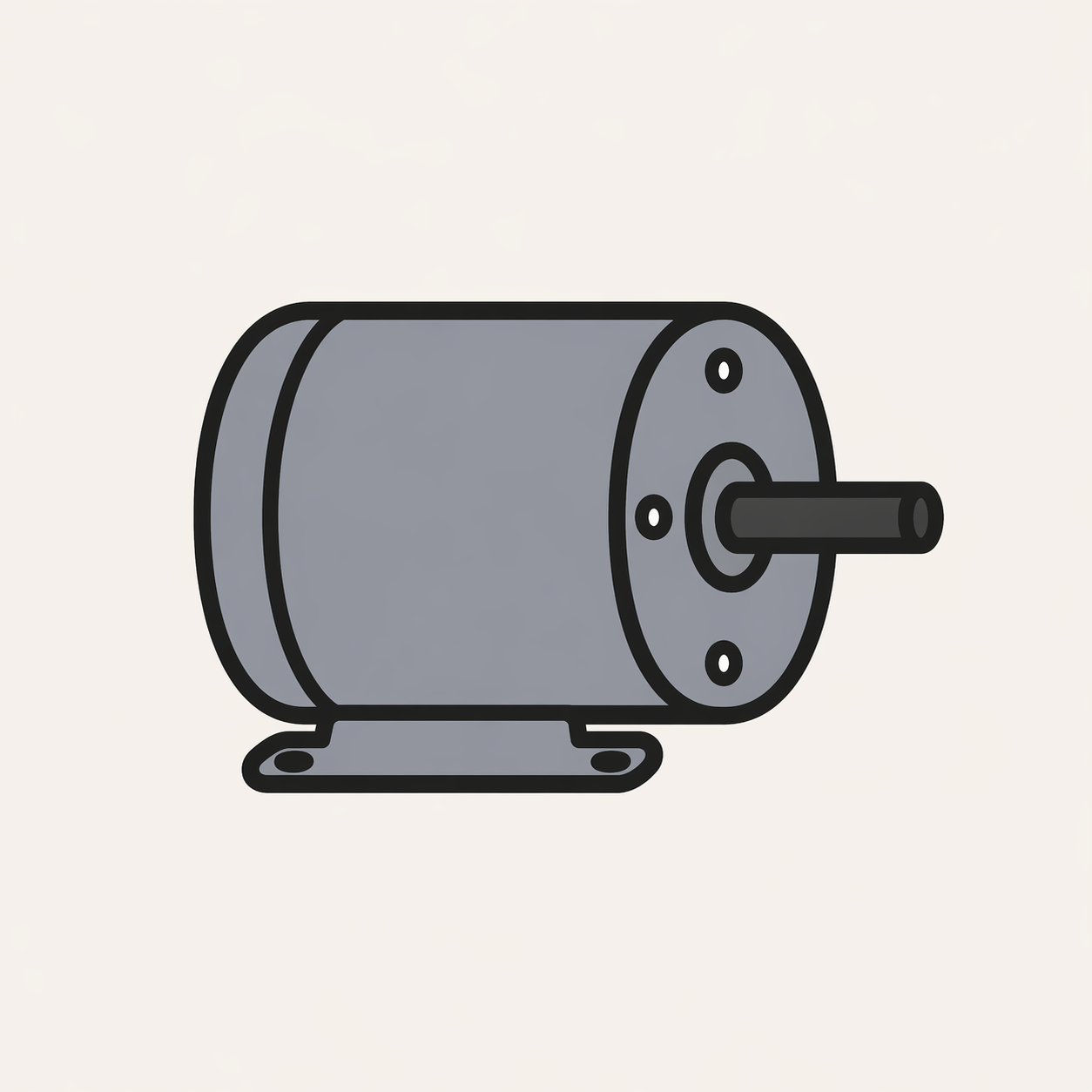 Motor del ventilador del condensador — motor exterior para unidad de aire acondicionado