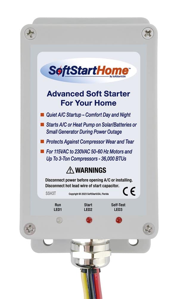 SSH3T - SOFT START KIT (UP TO 3 TON)